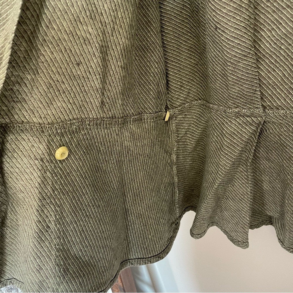 Flax Olive Green Women's Top - Picture 10 of 10